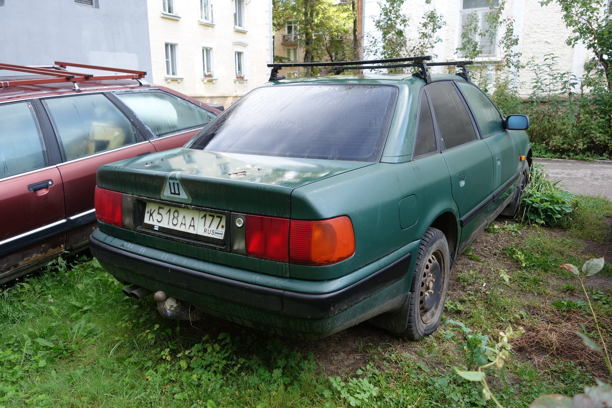 Москва, № К 518 АА 177 — Audi 100 (C4) '90-94