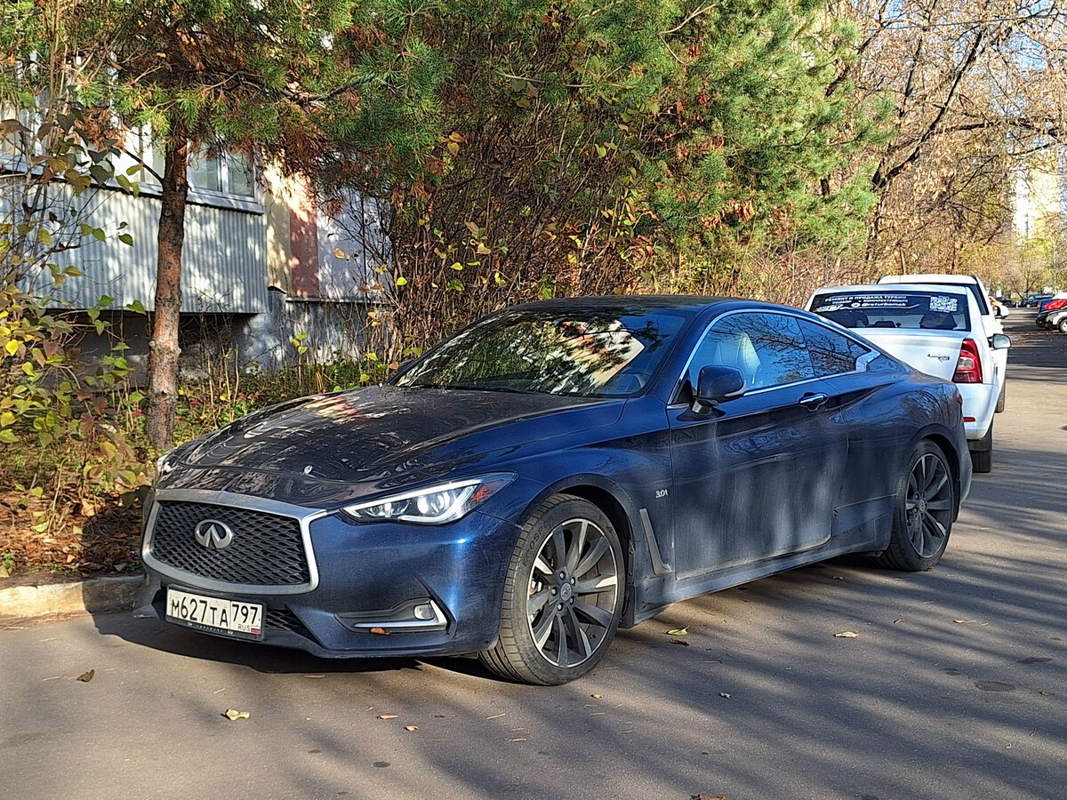 Москва, № М 627 ТА 797 — Infiniti Q60 (2G) '16-22