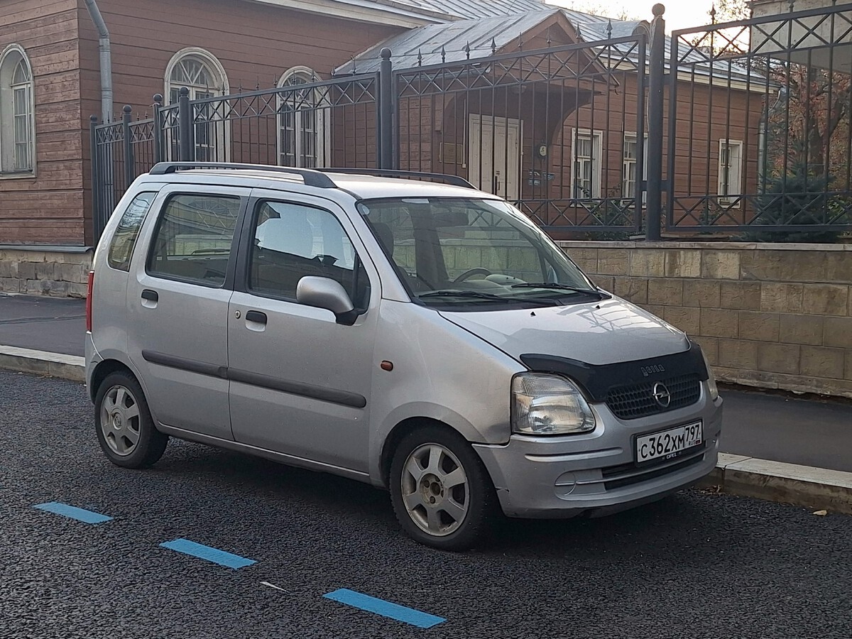 Москва, № С 362 ХМ 797 — Opel Agila (A) '00-07