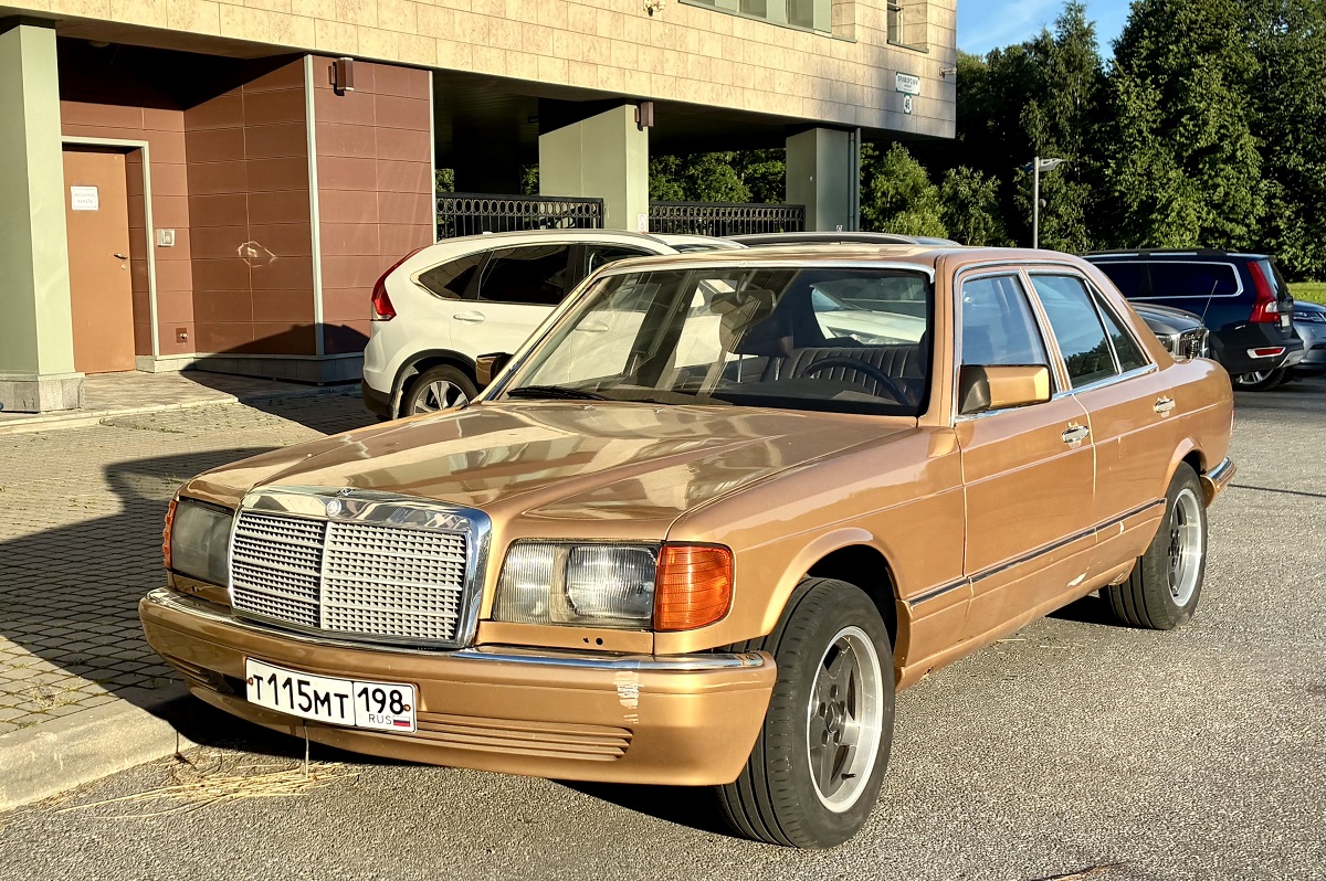 Санкт-Петербург, № Т 115 МТ 198 — Mercedes-Benz (W126) '79-91