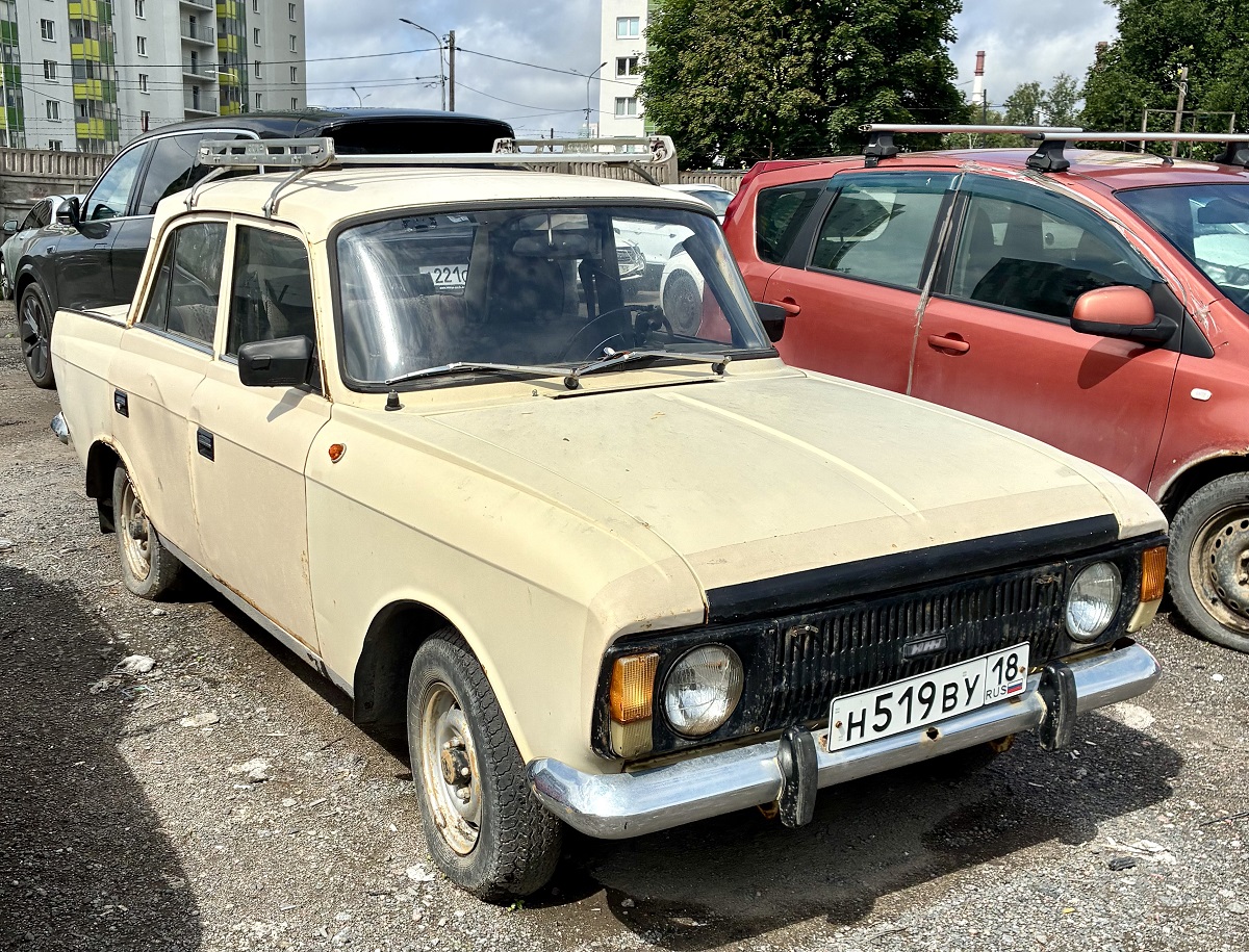 Удмуртия, № Н 519 ВУ 18 — Москвич-412ИЭ-028 (Иж) '82-01