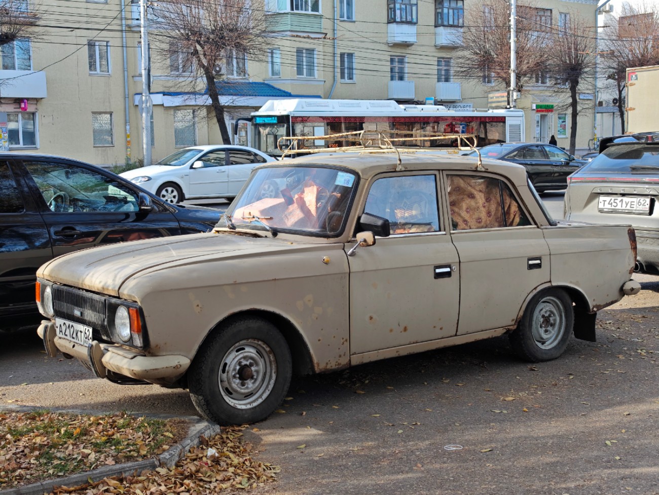 Рязанская область, № А 212 КТ 62 — Москвич-412ИЭ-028 (Иж) '82-01