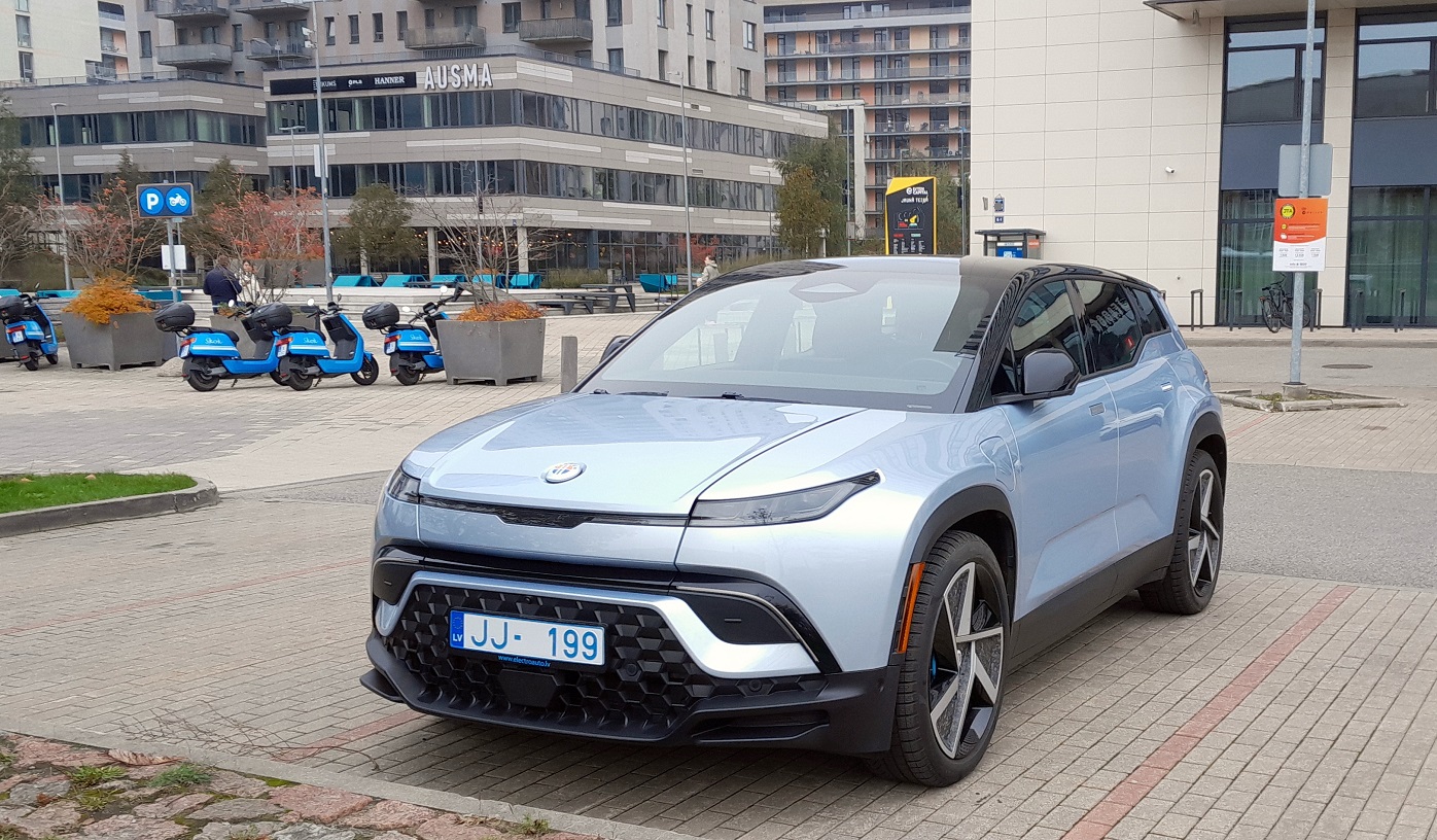 Латвия, № JJ-199 — Fisker Ocean '22-24