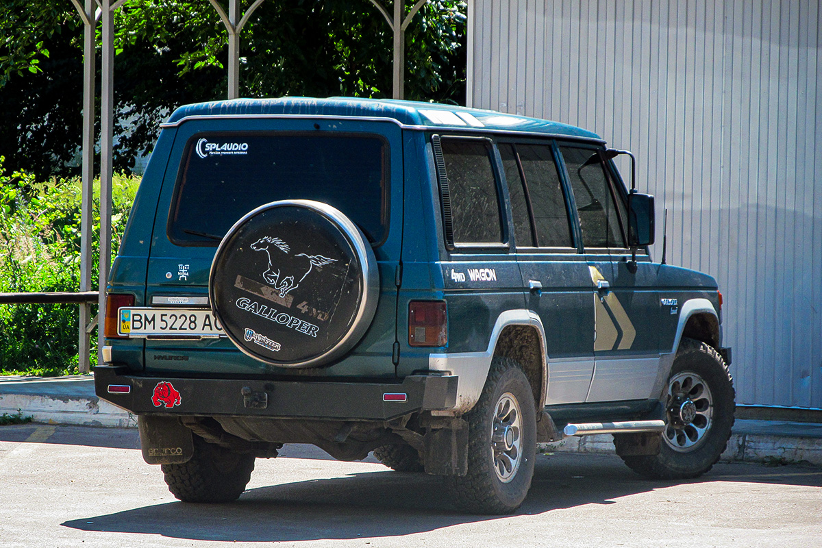 Сумская область, № ВМ 5228 АО — Hyundai Galloper '91-97