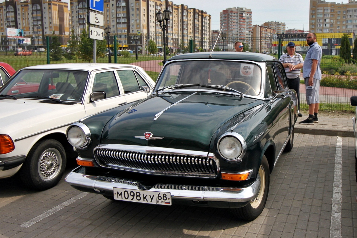Тамбовская область, № М 098 КУ 68 — ГАЗ-21 Волга (3 серия) '62-70; Тамбовская область — Фестиваль легендарной техники 2025