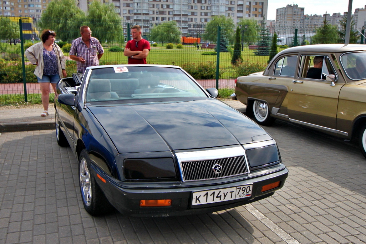 Московская область, № К 114 УТ 790 — Chrysler LeBaron Coupe/Convertible (3G) '87-95; Тамбовская область — Фестиваль легендарной техники 2025