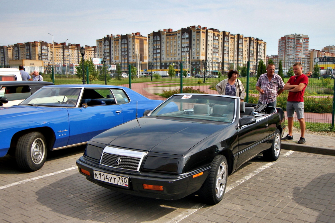 Московская область, № К 114 УТ 790 — Chrysler LeBaron Coupe/Convertible (3G) '87-95; Тамбовская область — Фестиваль легендарной техники 2025