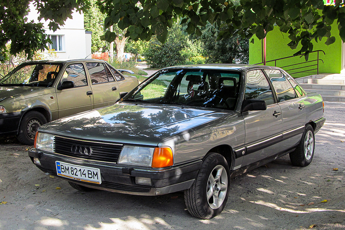 Сумская область, № ВМ 8214 ВМ — Audi 100 (C3) '82-91