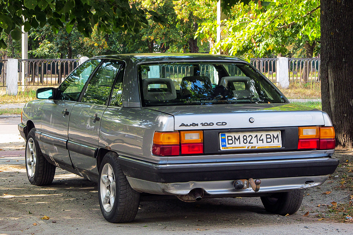 Сумская область, № ВМ 8214 ВМ — Audi 100 (C3) '82-91