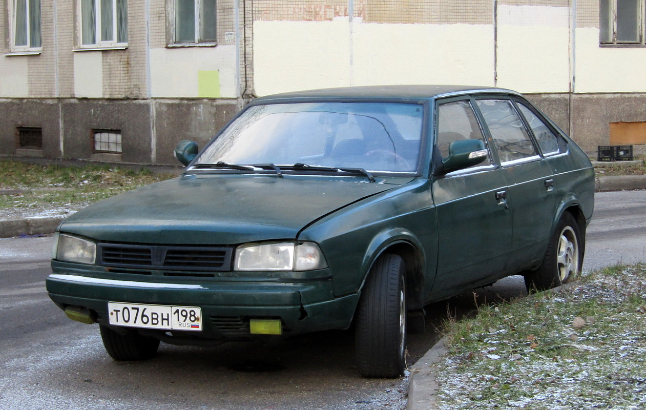 Санкт-Петербург, № Т 076 ВН 198 — Москвич-214145 Святогор '98-99