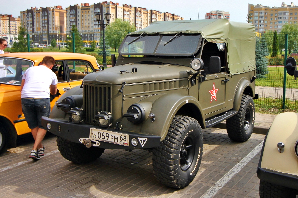 Тамбовская область, № Н 069 РМ 68 — ГАЗ-69 '53-73; Тамбовская область — Фестиваль легендарной техники 2025