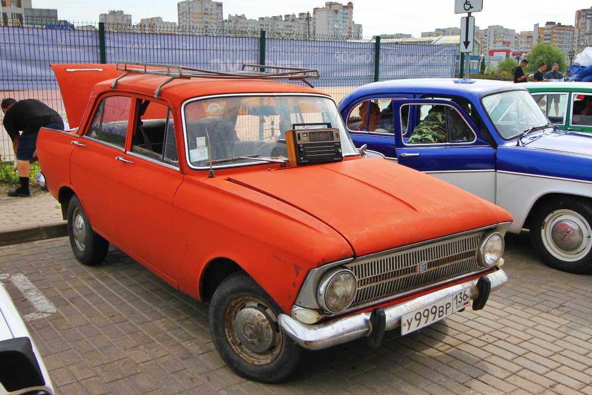 Воронежская область, № У 999 ВР 136 — Москвич-412ИЭ (Иж) '70-82; Тамбовская область — Фестиваль легендарной техники 2025